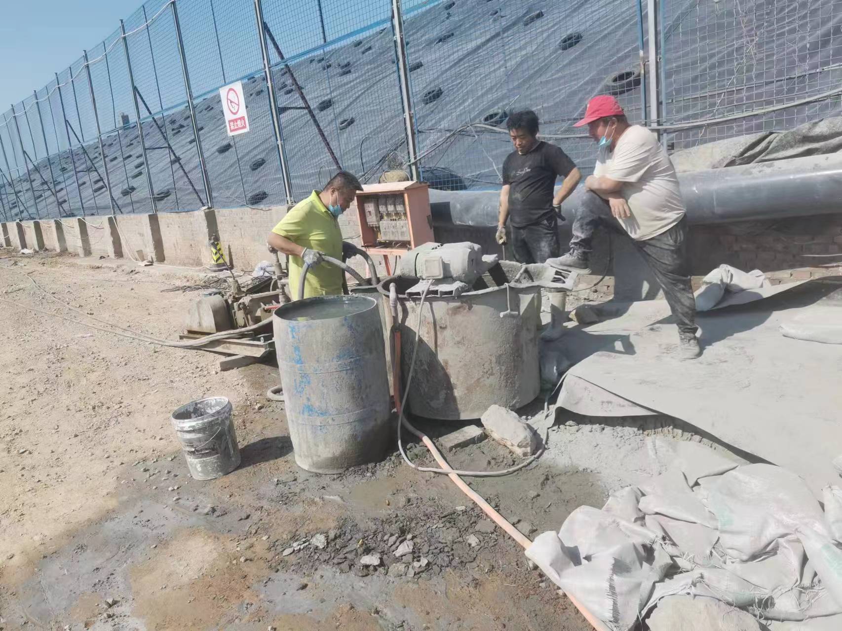 罗江袖阀管注浆